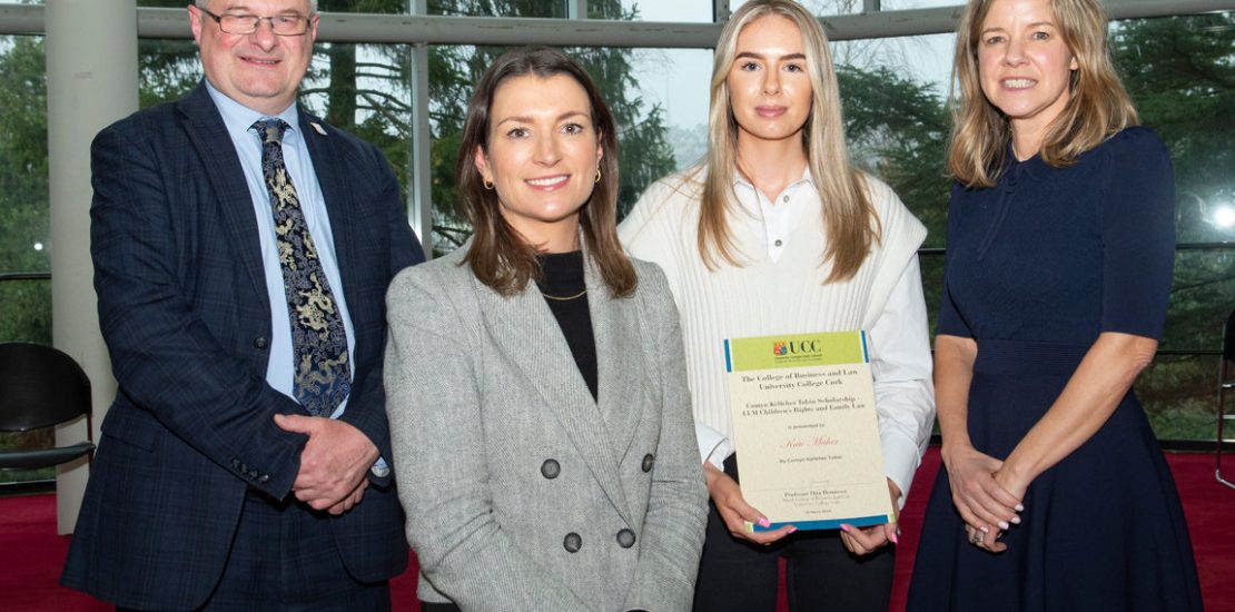 UCC Awards Presentation - Alison Kelleher