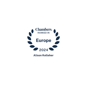 Chambers and Partners Logo 2024 with Alison Kelleher